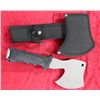 Image 3 : 11" Survival Camping Axe With Compass & Waterproof