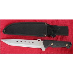 14" Bowie Knife With Mat Blade, ABS Handle