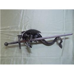 Decoration Dragon Mural + Epee