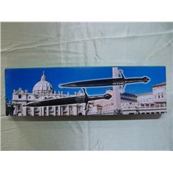 Roman 9.5" Stainless Knife With Sheath