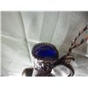 Image 4 : Ornate Metal 11" Sword With Tassle & Blue Gem