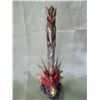 Image 2 : Lot Of 2 - Medieval Dragon Statue & Pen Holder
