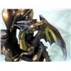Image 5 : Lot Of 2 - Medieval Dragon Statue & Pen Holder