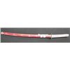 Image 2 : Red Katana Samurai Sword & Saya Set