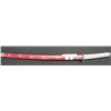 Image 2 : Red Katana Samurai Sword & Saya Set