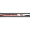 Image 2 : Red Katana Samurai Sword & Saya Set
