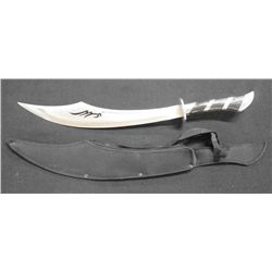 K 16" Blade Stainless Steel Machete Knife