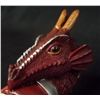 Image 3 : Red Medieval Flying Dragon Knife Display With