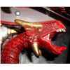 Image 4 : Red Medieval Flying Dragon Knife Display With
