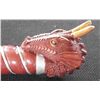 Image 7 : Red Medieval Flying Dragon Knife Display With