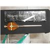 Image 2 : Masonic Stainless Steel Blade Sword With Display