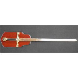 Excalibur King Arthur Sword With Display