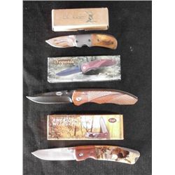 Lot Of 3-Elk Ridge Gentlemen's 3" Knife