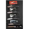 Image 1 : Lot Of 5-Midnight Warrior 4 1/2" Lockback Knife