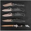 Image 2 : Lot Of 5-Midnight Warrior 4 1/2" Lockback Knife