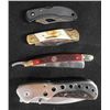 Image 3 : Lot Of 4-Little Gator 3" Lockback Knife W/Satin