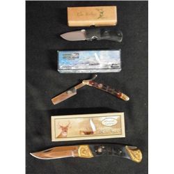 Lot Of 3-Elk Ridge Gentlemen's 3" Folder Knife