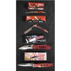 Lot Of 4-Workhorse II 4 1/2" Liner Locking Knife