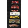 Image 2 : Lot Of 4-Red Oak 4 1/2" Liner Locking Tactical