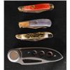 Image 3 : Lot Of 4-Wild Turkey Peanut 2 7/8" Pocket Knife