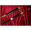 Image 1 : Red Velvet Design Masonic Sword