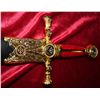 Image 3 : Red Velvet Design Masonic Sword