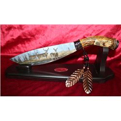 Collection Series Indian Art Knife- Eagle Design
