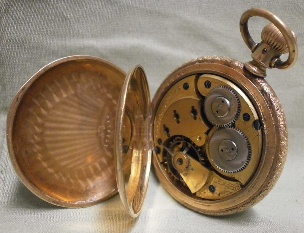 Vintage Rockford Pocket Watch Parts Or Repair