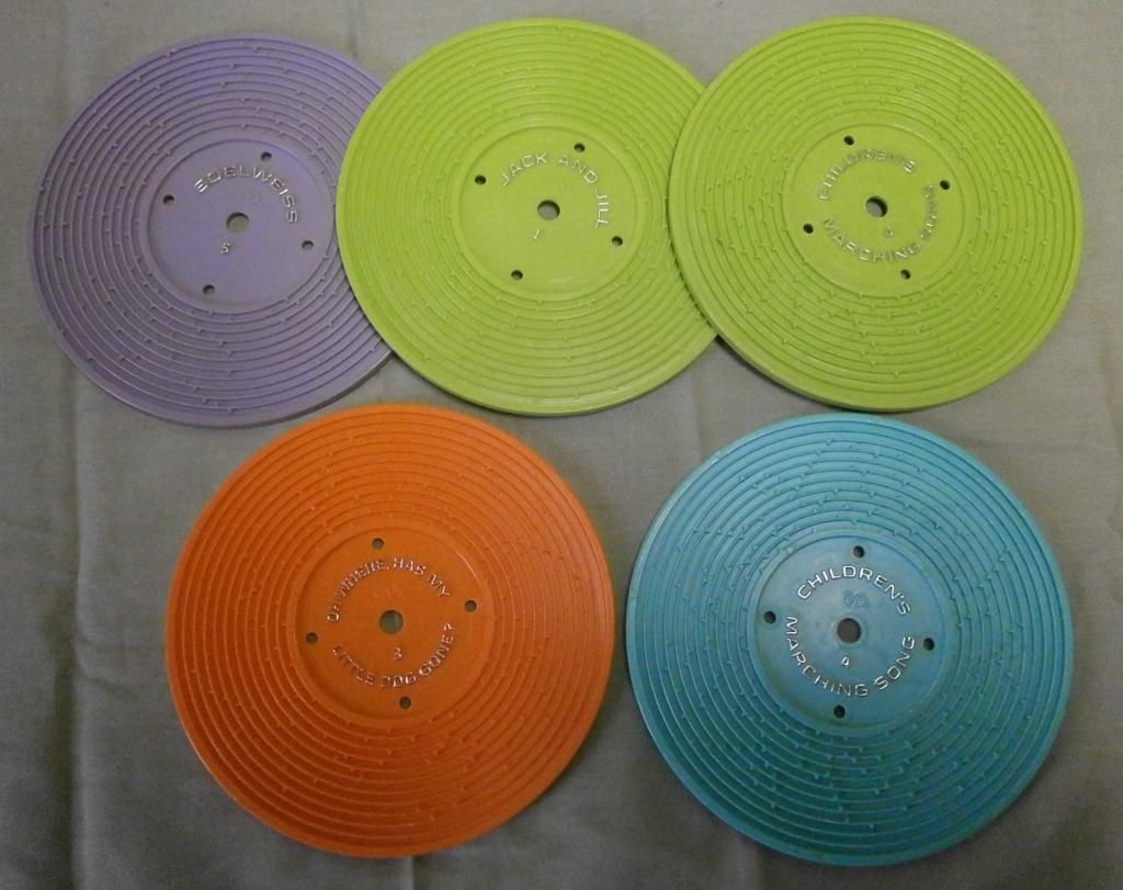 FisherPrice Record Player & Proll Toy Harmonica