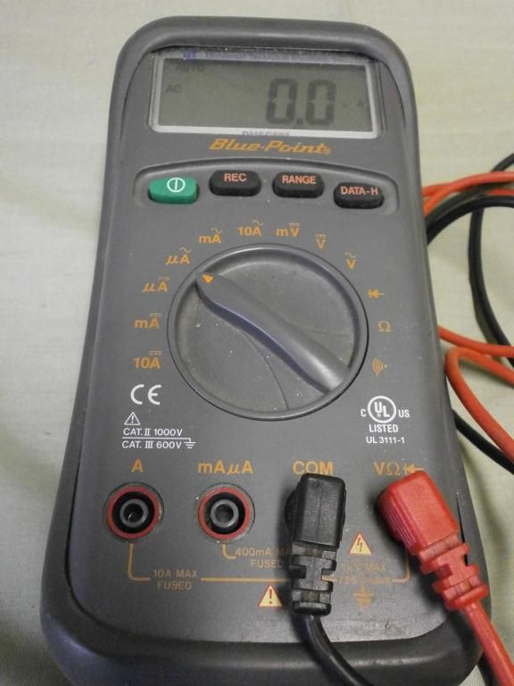 Blue-Point DMSC683 Multimeter w/Leads