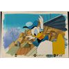 Image 1 : Donald Duck Original Background Watch Out Animation Cel