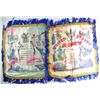 Image 1 : Lot of 5, Vintage  "Sweetheart" WWII Silk Pillow Covers  Mint Condition