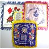 Image 1 : Lot of 5, Vintage  "Sweetheart" WWII Silk Pillow Covers  Mint Condition