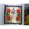 Image 2 : Lot of 5, Vintage  "Sweetheart" WWII Silk Pillow Covers  Mint Condition