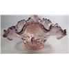 Image 2 : Signed Fenton Candy Basket, Signed by Artist and Owners