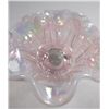 Image 2 : Fenton Glass Basket, Fenton mark on bottom of basket.