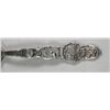 Image 2 : Sterling Silver Spoon "Golden Gate Bridge" San Francisco, Ca .426 ozt