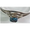 Image 2 : Vintage Signed Native American Turquoise Cuff