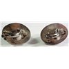 Image 3 : Vintage Sterling Silver Clip Back Earrings, Made in Mexico
