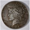 Image 1 : 1921 Peace Dollar XF+ Original  EST $100-$110