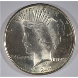 1924 Peace Dollar MS-65 GEM! EST $110-$120