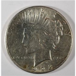 1928 Peace Dollar AU NICE  EST $325-365