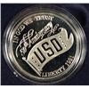 Image 2 : 1991 USO PROOF COMMEMORATIVE SILVER DOLLAR
