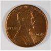 Image 1 : 1955-55 LINCOLN ONE CENT DOUBLE DIE MS63 RED VERY RARE, SMALL LIGHT SPOT WHICH