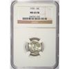 Image 1 : 1935 MERCURY DIME NGC MS65 FB
