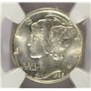 Image 2 : 1935 MERCURY DIME NGC MS65 FB