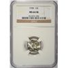 Image 1 : 1938 MERCURY DIME NGC MS64 FB