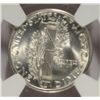 Image 3 : 1938 MERCURY DIME NGC MS65