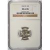 Image 1 : 1943-D MERCURY DIME NGC MS64 FB
