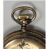 Image 2 : Circa 1891 Seth Thomas Hunting Case Watch Not Running Hairline Cracks on face